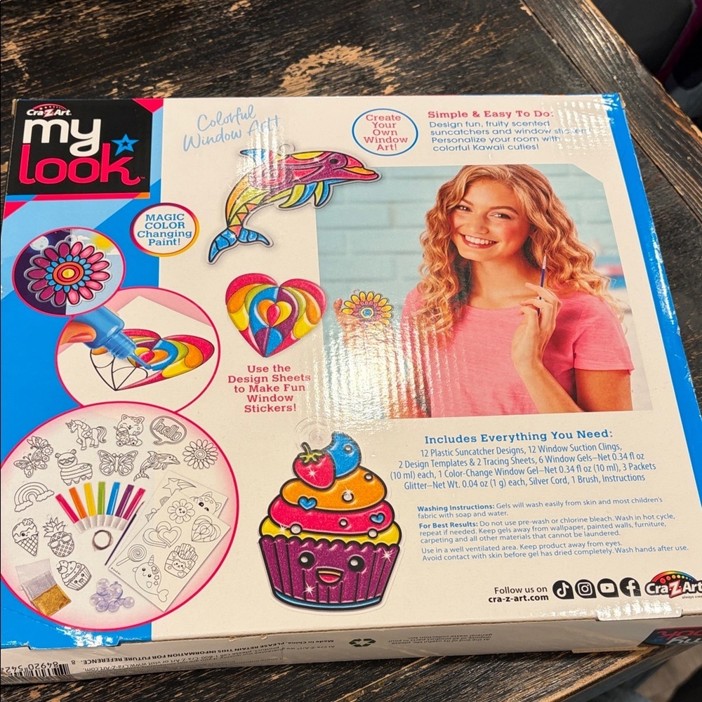 Cra-Z-Art My Look Window Art Kit - Picture 2 of 2